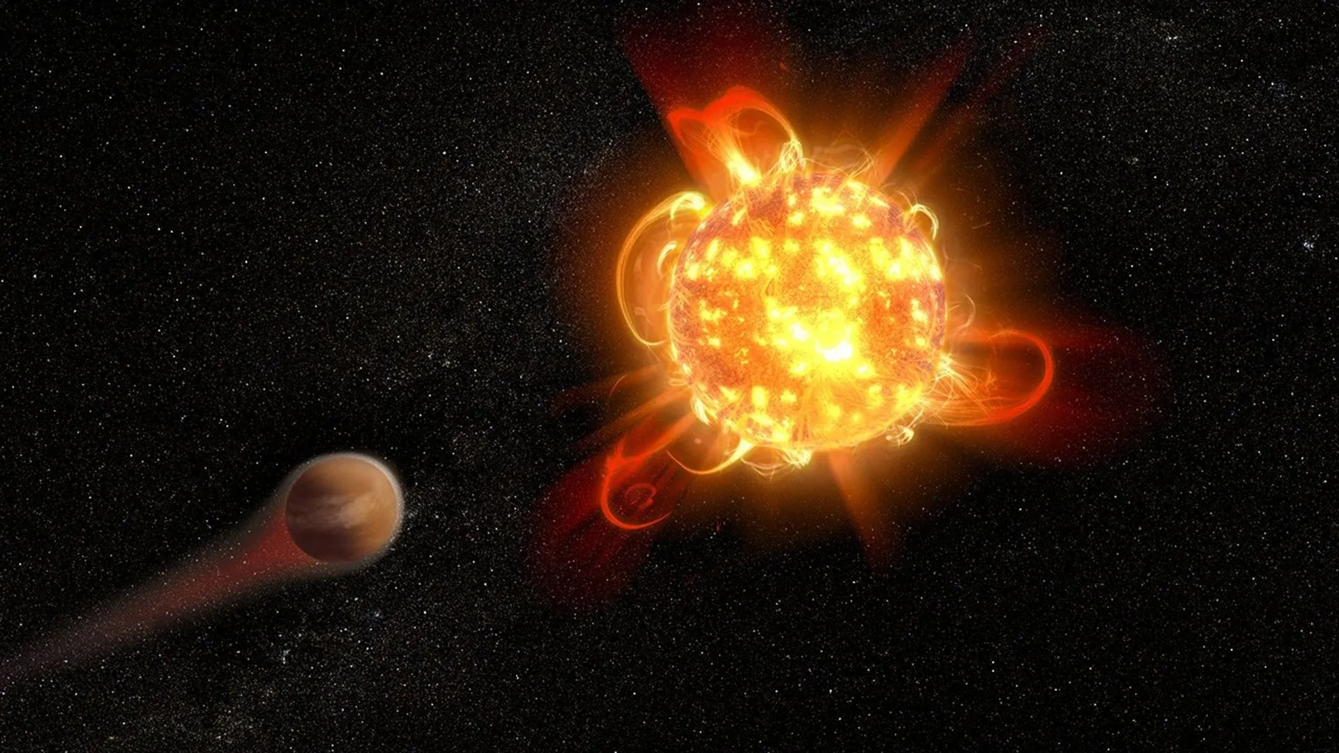 Five New Planets and the Battle for Their Atmospheres